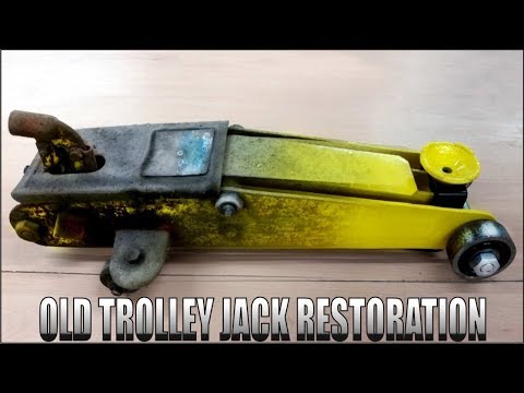 Old Trolley Jack Restoration