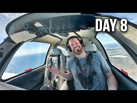 I Flew an Airplane SOLO After Only 8 Days of Training