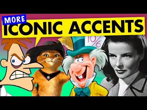 MORE accents you hear all the time in US pop culture