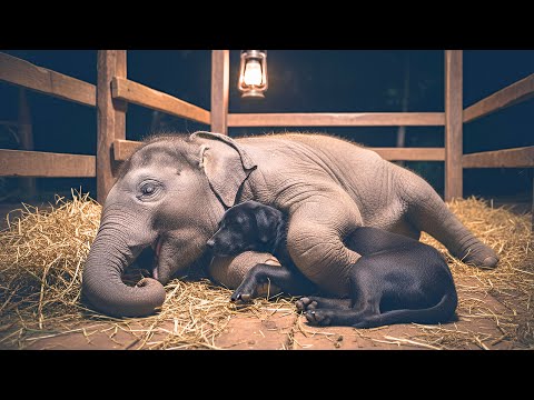 Blind Baby Elephant Was Ready to Give Up, Then A Dog Did the Unthinkable | Animal Rescue Short Film