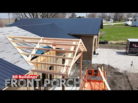 Finally Built the Front Porch!! The Modest House17