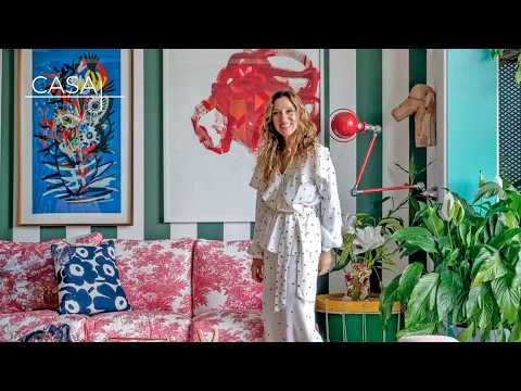 Inside a Home Filled with Art, Color and Real History