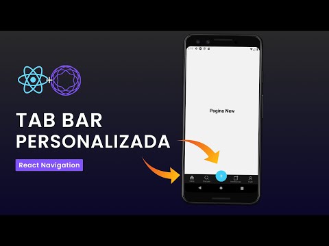 Criando Tab bar personalizada com React Navigation  #ReactNative