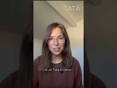 Rugăciunea ,,Tatăl nostru” - Ada Tarcău - partea 1 -