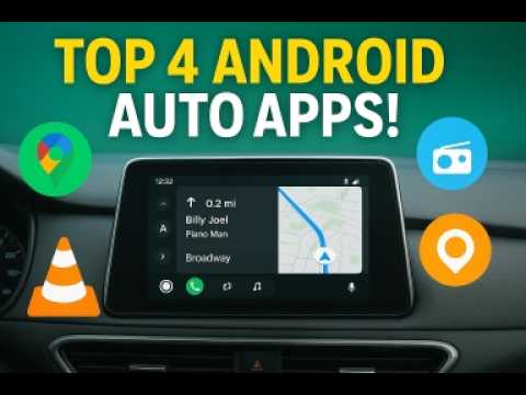 Android Auto Essentials: My Top 4 Power Picks!