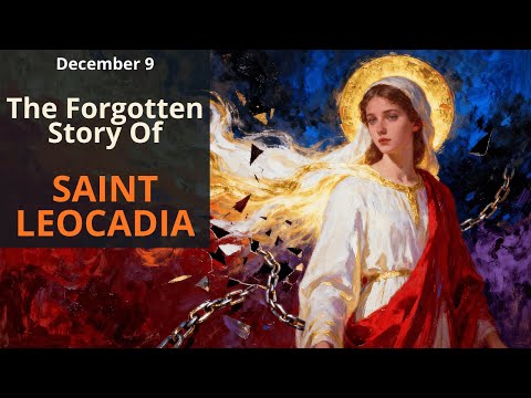 Dec.9 — The Forgotten Story of Saint Leocadia: The Virgin-Martyr Who Chose Christ Over Chains