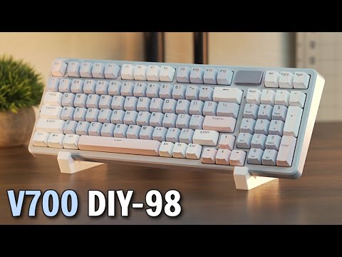 Compact Wireless Mechanical Keyboard - Rapoo V700DIY-98 Review