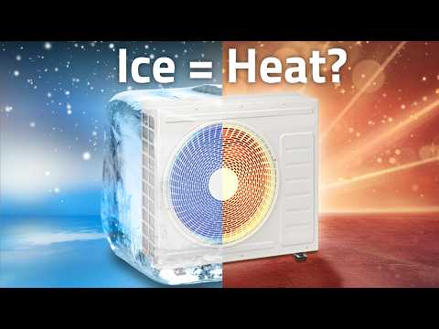 How Can Ice Heat Your Home? Ice Source Heat Pumps!