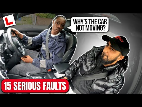 A BAD START TO THE DRIVING TEST | 15 SERIOUS FAULTS