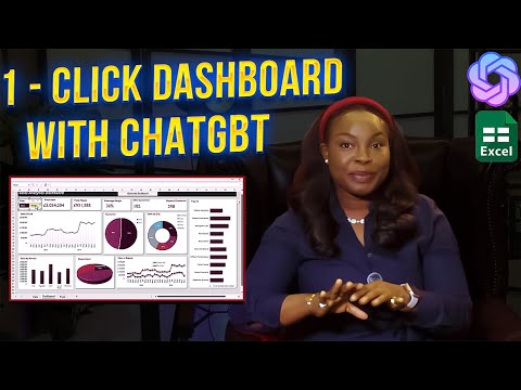 How To Use ChatGPT To Make An Interactive Excel Dashboard