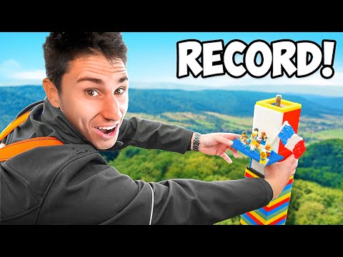 I Built The World's Biggest Lego Tower!
