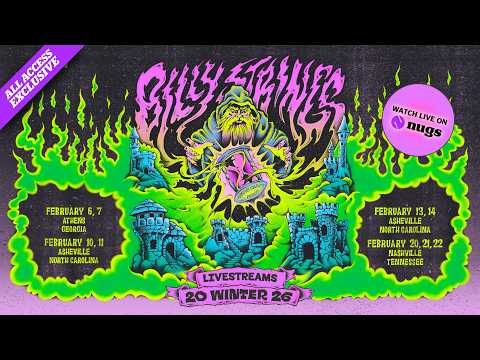 Billy Strings 2/6/2026 Akins Ford Arena, Athens, GA