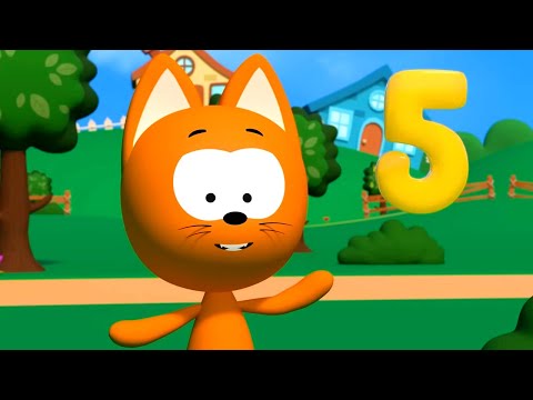 Машины и животные 🐸🚘 Кто едет на машинке? – Сборник – Котэ ТВ – Песенки для малышей