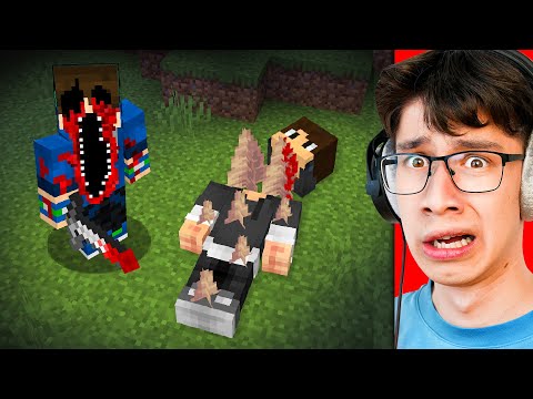 I Scared My Friend as Eystreem.EXE in Minecraft