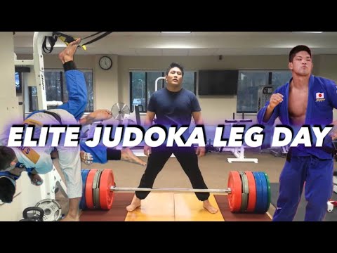 OLYMPIC JUDO LEG WORKOUT - All Judokas need these exercises!