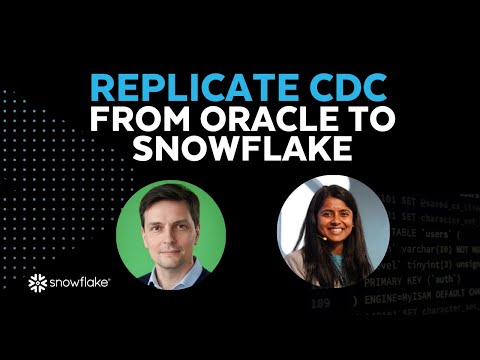 [LIVE] Replicate CDC from Oracle to Snowflake via Openflow