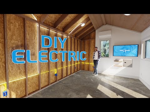 Electrifying Our Backyard Office | DIY Installation
