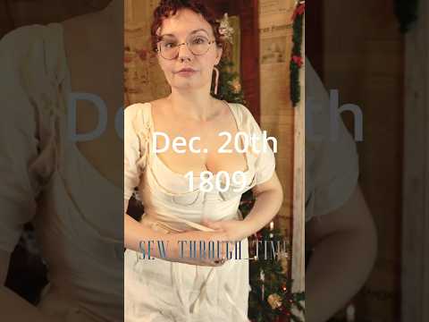 Dec. 20th 1809 #adventcalendar  #fashionhistory #holidayswithyoutube