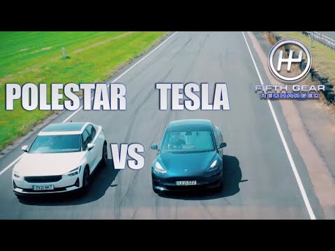 Tesla Model 3 VS Polestar 2: Shootout | Fifth Gear Recharged