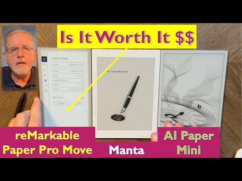 reMarkable Paper Pro Move:  Worth What I Paid?  Price & Size Comparisons