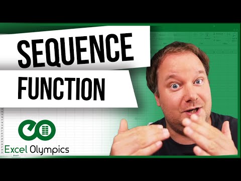Excel Sequence Function