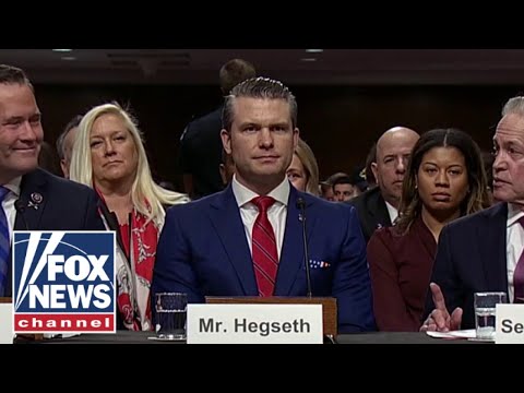 Pete Hegseth testifies at Senate confirmation hearing
