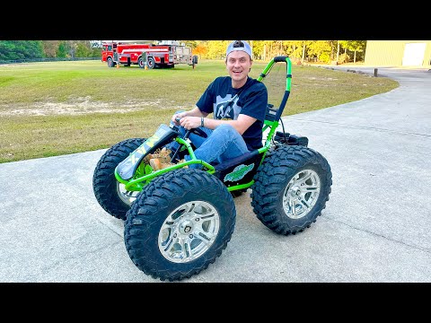 We Built a MONSTER TRUCK GO-KART