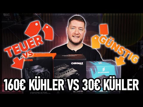 Dieser LUFTKÜHLER kostet 160€ EURO?! Kann sich DAS WIRKLICH LOHNEN? 160€ vs. 60€ vs. 30€ Luftkühler!