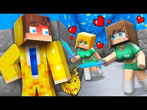 NEW Hide and Seek - SQUID GAME! JJ VIP vs Girl Players in Minecraft - Maizen