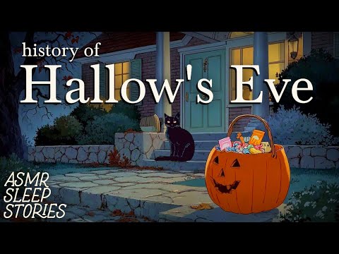 Cozy Halloween Lore: Origins, Superstitions, Wicca & Legends | Bedtime Stories with Rainy Ambience