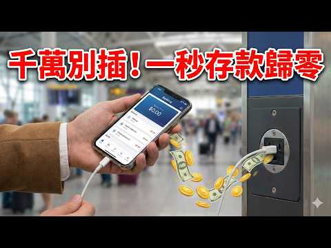 最新詐騙手法揭密:AI變臉、充電線盜資料、免費WiFi陷阱,三大危險守護長輩荷包! #實用技巧 #聰明生活 #數位生活 #生活黑客