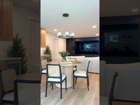 Let’s finish this basement with an IKEA wet bar, home theater and game room. #diy