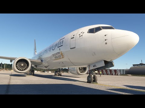 First look (for me) at the iFly Boeing 737 Max in Microsoft Flight Simulator 2020