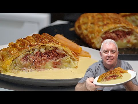 Ultimate IRISH CORNED BEEF & Cabbage WELLINGTON