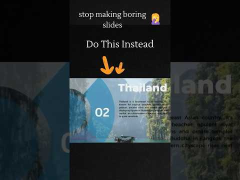 Stop Making Boring Slides ❌ Try This Canva Trick 😱