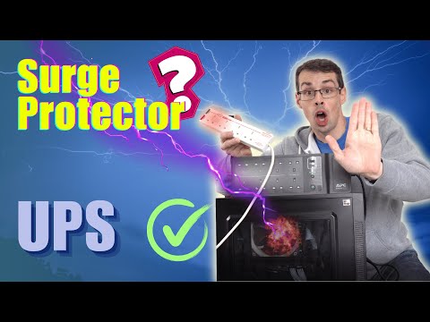 EVERYONE Needs A UPS & Surge Protector For Their PC... Right?!