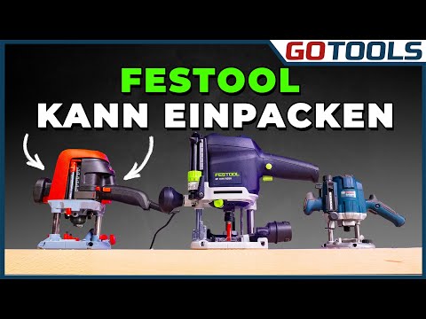 Besser als eine Festool Oberfräse? MAFELL VS Festool! Mit Verlosung