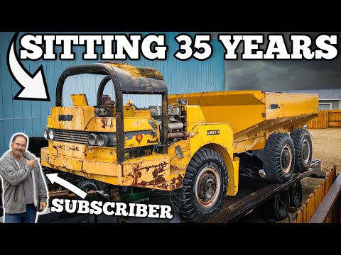 They Left This Rock Truck at a Nuclear Test Site for 35 YEARS… Will It Run?