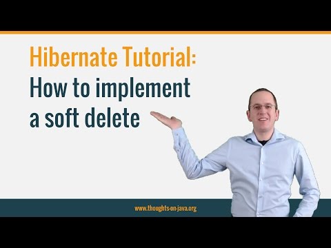 How to implement a soft delete with Hibernate
