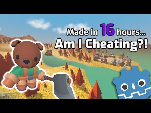 I made a Cozy Game in 16 hours using Godot 4