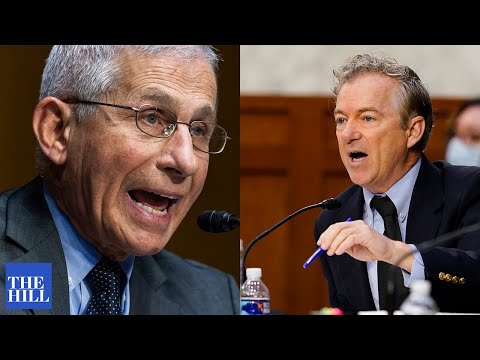 Fauci and Rand Paul clash over SUPER VIRUS CONSPIRACY