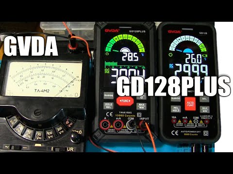 Обзор интеллектуального цифрового мультиметра GVDA GD128PLUS