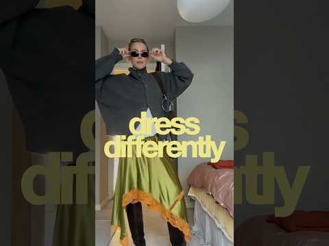 Dress ‘different’… be seen as more confident #confidence #styletips