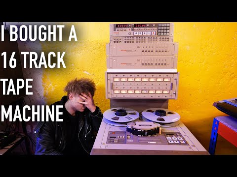 What Was I Thinking.. I BOUGHT A 16 TRACK STUDIO REEL TO REEL.