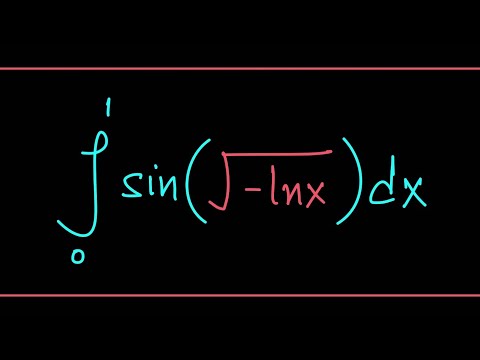 A very interesting integral with aesthetically pleasing solution development