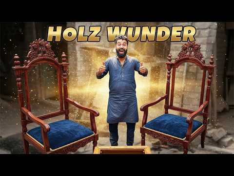 Woodworking Royal Chair || Masterpiece of Traditional Woodworking #54