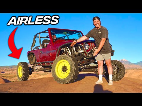 TESTING SKID STEER TIRES ON JEEP