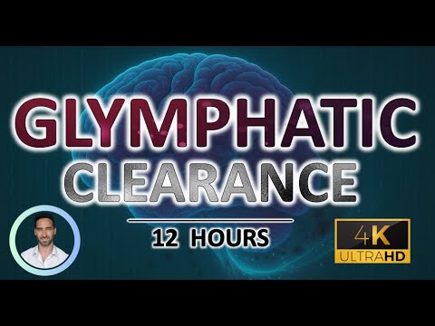 Overnight Brain Detox | Glymphatic Clearance Noise for Deep Sleep | 12 Hours | Black Screen