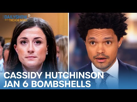 Trump’s January 6th Fury Revealed by Cassidy Hutchinson & Giuliani Gets “Slapped” | The Daily Show