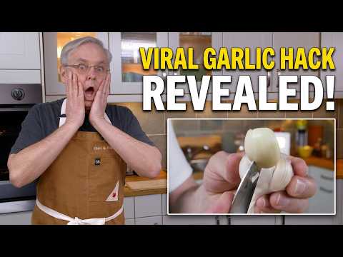 How To Do The #GarlicHack Garlic Peeling TRICK Secret Revealed